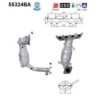 AS 55324BA Catalytic Converter